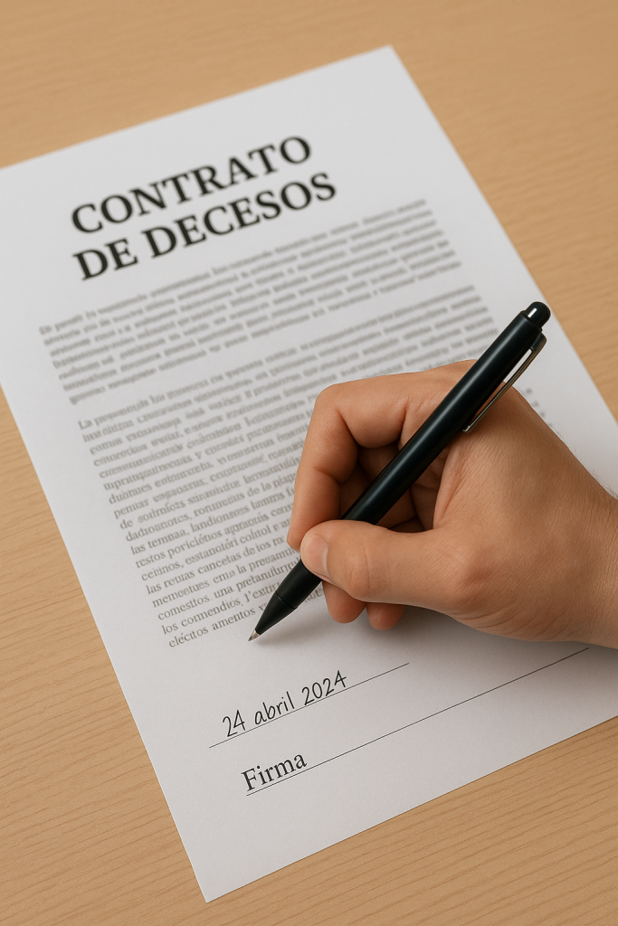 fallece un familiar sin seguro de decesos