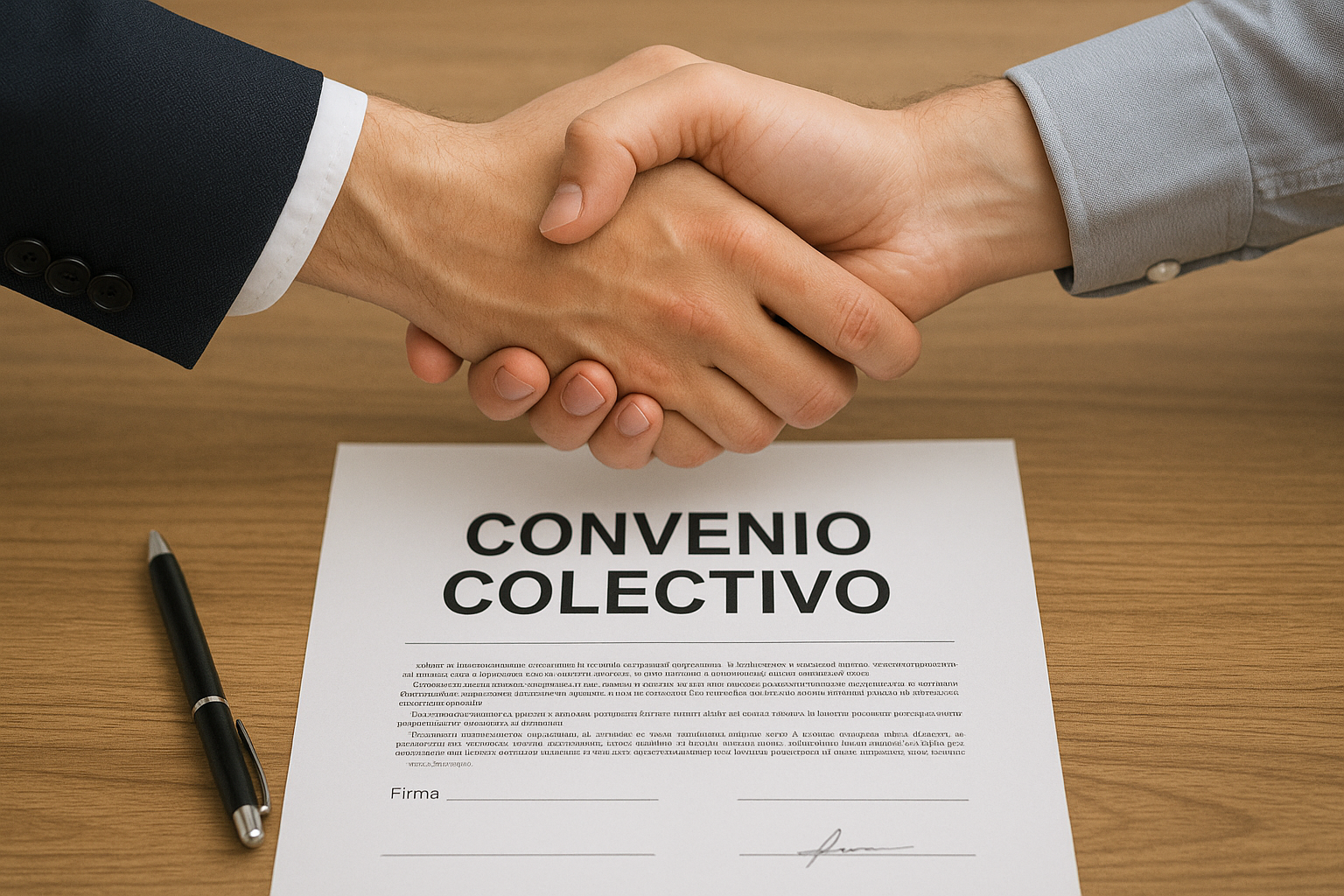 seguro de convenio colectivo firma